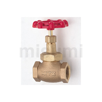 青銅制通用125型截止閥螺紋旋入式