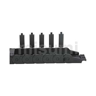 經(jīng)濟(jì)型 拖鏈 內(nèi)外開閉型(可添加分隔片）