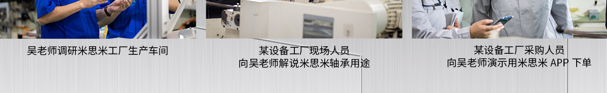 調(diào)研米思米花絮