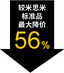 較米思米標(biāo)準(zhǔn)品最大降價(jià)56%