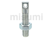 拉伸彈簧用支柱 孔型 兩平面型