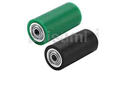 聚氨酯包膠滾輪 帶軸承型