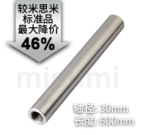 經(jīng)濟型導向軸兩端內(nèi)螺紋型