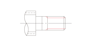 軸承鎖緊 螺帽用外螺紋
