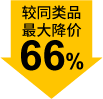 較同類品最大降價66%