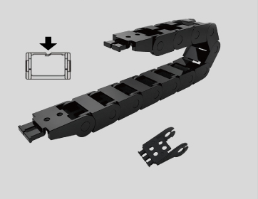 經濟型拖鏈內外嵌入型