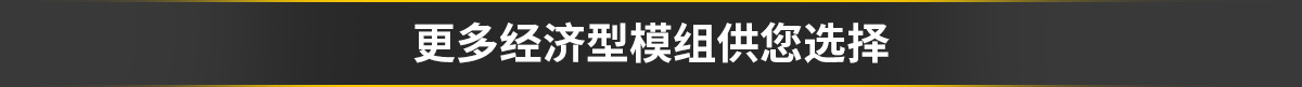 更多經(jīng)濟型模組供您選擇