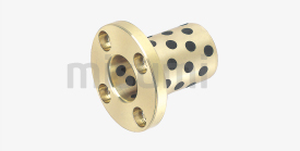 無油襯套 法蘭一體型/銅合金 標(biāo)準(zhǔn)法蘭內(nèi)徑F7型/內(nèi)徑G6型