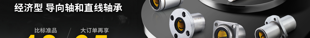 經(jīng)濟(jì)型導(dǎo)向軸和直線軸承 降本搭檔