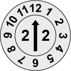 年·月章（淺箭頭型）