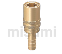 緊湊型冷卻水用接頭 外接頭 軟管安裝用-耐熱120℃