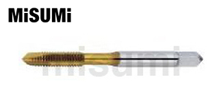 TiN涂層高速鋼刃傾角絲錐
													（公制螺紋）（5個(gè)裝）