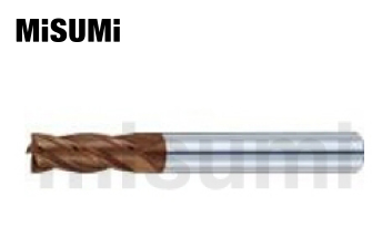 XCP涂層硬質(zhì)合金 平頭型立銑刀 高硬度鋼加工用?4刃/刃長2.5D型