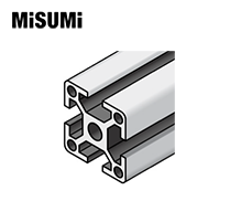 5系列用 邊長20mm鋁合金型材 1列槽