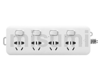 公牛BULL 四位分控插座/接線板GN-B7043 1.8米