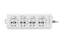 公牛BULL 四位分控插座/接線板GN-B7043 1.8米