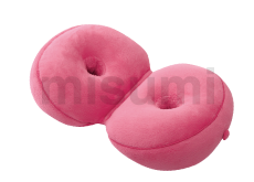 8字形美臀坐墊（山莓色） 