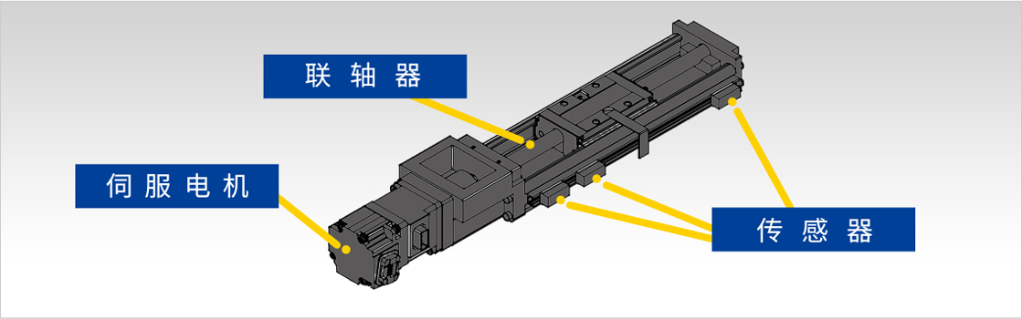 傳感器、伺服電機、聯(lián)軸器