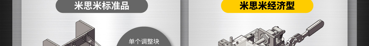 米思米經(jīng)濟(jì)型與標(biāo)準(zhǔn)品的使用差別
