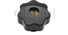 星型旋鈕 通孔型