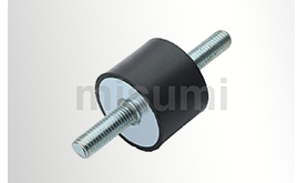 橡膠減震座 兩端外螺紋型