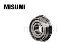 小徑帶法蘭 深溝滾珠軸承雙蓋式