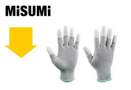 碳纖維PU涂指手套