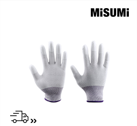 PU滌綸涂指手套(XS-L尺碼可選)