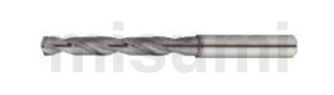 一般加工用波形切削刃立銑刀柄型/標準型硬質合金鉆頭