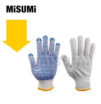 10針600g點(diǎn)塑紗線手套