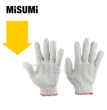 再生棉7針700g紗線手套