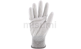 碳纖維PU涂掌防靜電手套