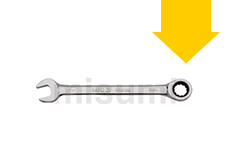 三色柄快速脫落棘輪扳手