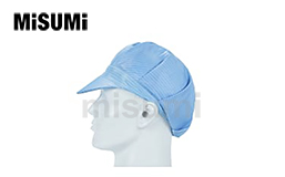 藍(lán)色條紋 防靜電大工帽