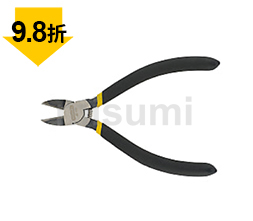 黑色雙塑柄水口鉗