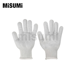 白色鋼絲防割手套