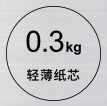 輕薄紙芯