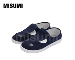 PVC防靜電藏
													青色帆布四孔鞋