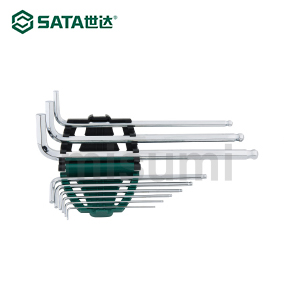 9件特長球頭
													內六角扳手組套