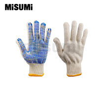 中厚款點塑紗線手套