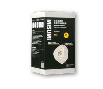 KN95折疊式顆粒物 
									防護(hù)口罩 （耳掛式）