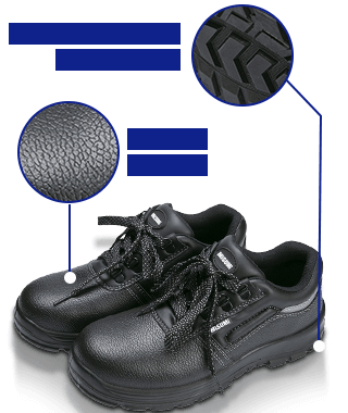 經(jīng)典牛皮安全鞋