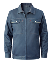 春秋款長袖夾克灰色