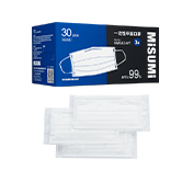 便攜款白色平面口罩