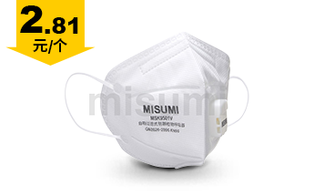 KN95耳掛裝閥款折疊口罩