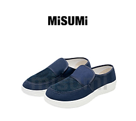 PU帆布單孔網(wǎng)面鞋