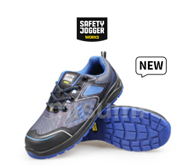 CADOR夏季透氣網(wǎng)面安全鞋