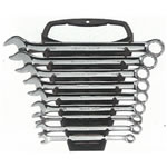 9件全拋光兩用扳手組套