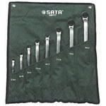 8件全拋光雙梅花扳手組套