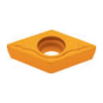 55°菱形有孔正前角7°精-半精加工車削刀片